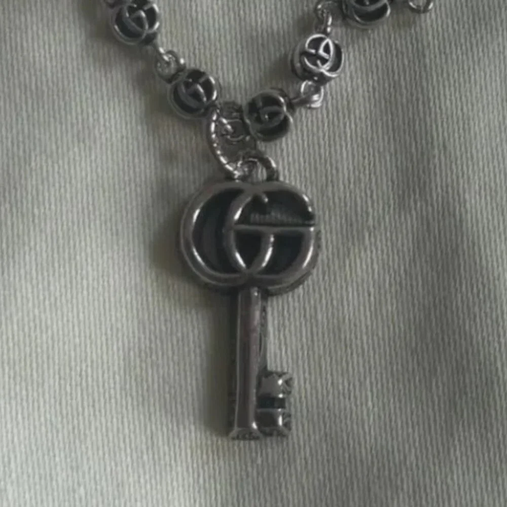 Gucci key pendant GG necklace - Picture 4 of 6